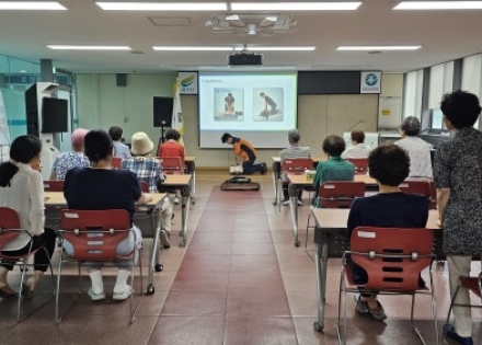 여주시보건소, 만성질환등록대상자 대상 심폐소생술 교육 실시
