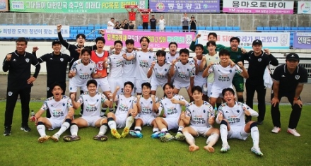여주FC, 목포 원정에서 해트트릭으로 3대0 완승