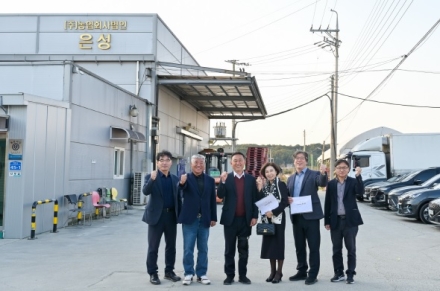 이충우 여주시장, 농업회사법인 은성 기업체 현장 방문