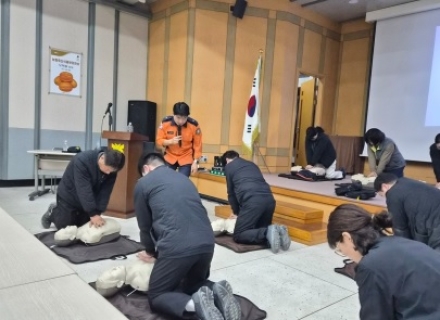 여주시, 사업장으로 찾아가는 심폐소생술 교육 실시