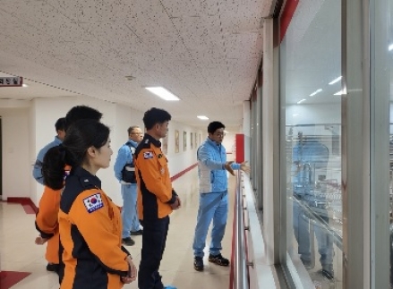 여주소방서, 봄철 공장 화재예방 현장안전지도 실시