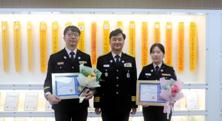 여주소방서, 모범공무원·초기 화재진압 유공 민간인 표창 수여