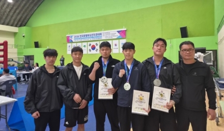 광주시청 복싱팀, 전국 종별선수권서 은메달 3개 획득