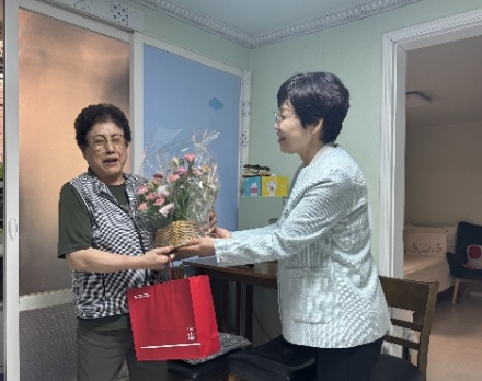 어버이날 맞이 고령 보훈가족