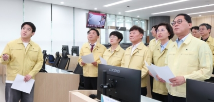 남종섭 의장, 첫 공식 행보로 도 재난상황실 긴급 방문