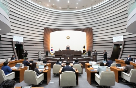 광주시의회, 제325회 임시회 개회