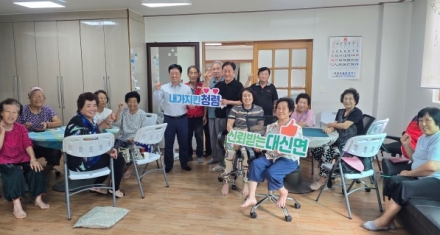 여주시 대신면, 무더위 대응 연장운영 경로당 점검