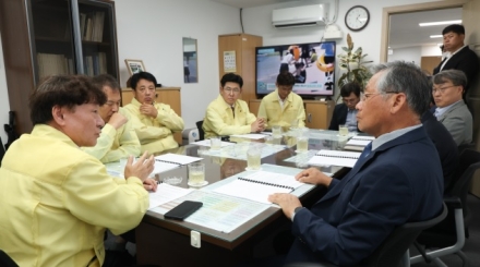 남종섭 의장, 을지연습 기간 소방·자치경찰 찾아 대응 태세 점검