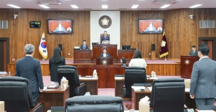 제83회 여주시의회 제1차 정례회 개회