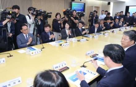 남종섭 의장, 민주당에 전폭적 국비 지원·지방의회법 제정 협조 요청