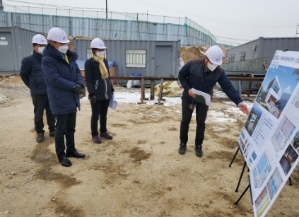 2021년 여주시 체육시설 건립 주요 사업장 현장점검