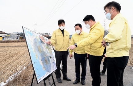 이한규 신임 행정2부지사, 취임 첫 현장행보로 조류 인플루엔자 방역 점검