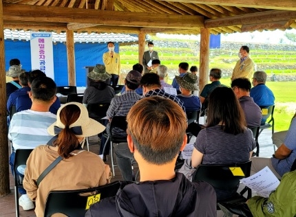 여주시, 아름다운 꽃길 조성 위한 메밀종자 공급 및 교육