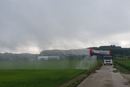 이항진 여주시장, 예비비 편성으로 벼 도열병 긴급방제 나서