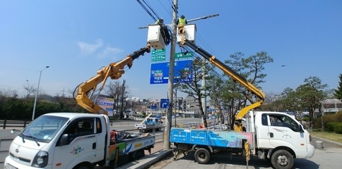 여주도시관리공단 추석 연휴 대비 가로·보안등 집중점검