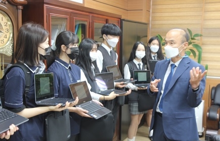 여주 여강고등학교, 디지털 교육을 위한 다양한 노력