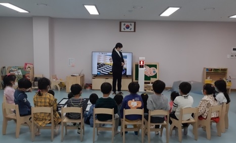 광주 신현초병설유치원, 어린이 교통안전 체험 진행
