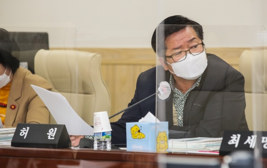 허원 의원 종합감사에서 소관 공공기관에 대한 경제실의 관리·감독 철저 주문