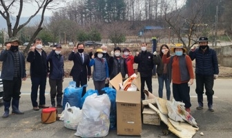 여주시 북내면, 봄맞이 환경정화 활동
