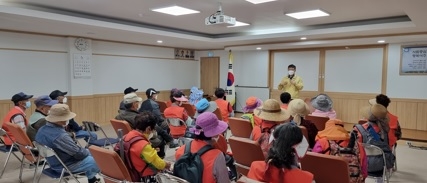 여주시 가남읍 노인일자리사업 안전교육 실시