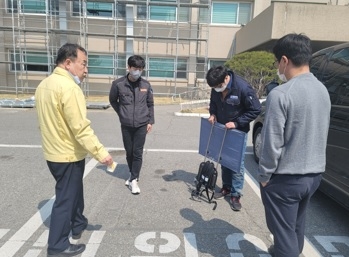 여주시! 혹서기 농작업가능한 “부착형 햇빛가림막 편이장비 개발“