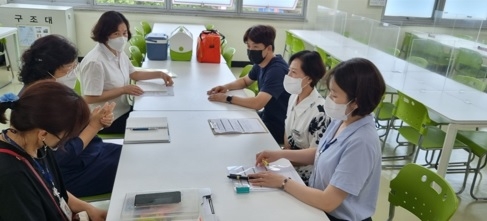 여주시보건소, 식중독 현장대응 모의훈련 실시