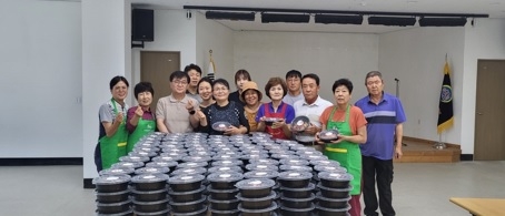 “북내면 주민자치위원회, 이웃사랑 삼계탕 나눔”