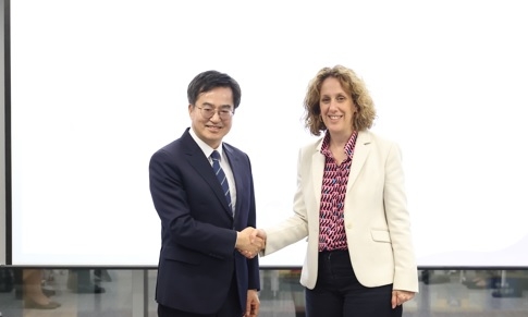 기후도지사 김동연, 더 클라이밋 그룹 대표 만나 기후위기 극복 위한 글로벌 협력 제안