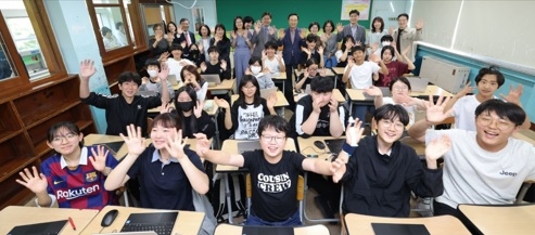 임태희 교육감, “경기교육, 세계에서 가장 잘 할 수 있는 인공지능 교수학습 플랫폼 만들 것”