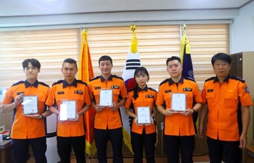 여주소방서, 중증환자 세이버 인증서 수여식