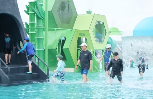 여주시, 오학동 남한강둔치 물놀이장 시범운영 개시