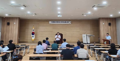 전국 토양환경전문지도연구회 과제교육, 여주시에 개최
