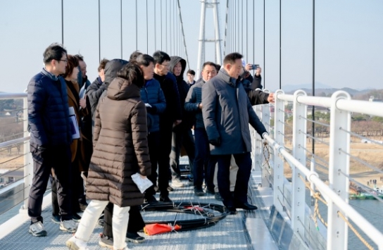 ‘여주 남한강 출렁다리’ 준비 됐나?