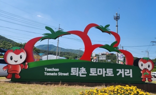 광주시, ‘퇴촌토마토거리’ 안내시설물 설치 완료…축제 활성화 기대